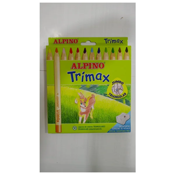 Alpino Trimax 12'li Jumbo Kuru Boya Seti - Görsel 8