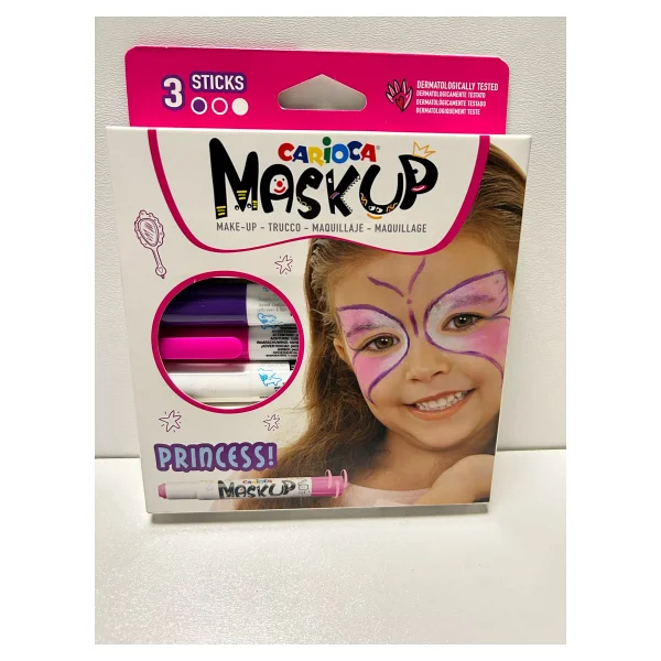 Carioca Mask Up Prenses 3 Renk Yüz Boyası - Görsel 2
