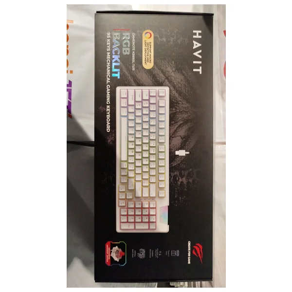 Havit Gamenote Kb885l Red Switch Mekanik Oyuncu Klavyesi - Görsel 6