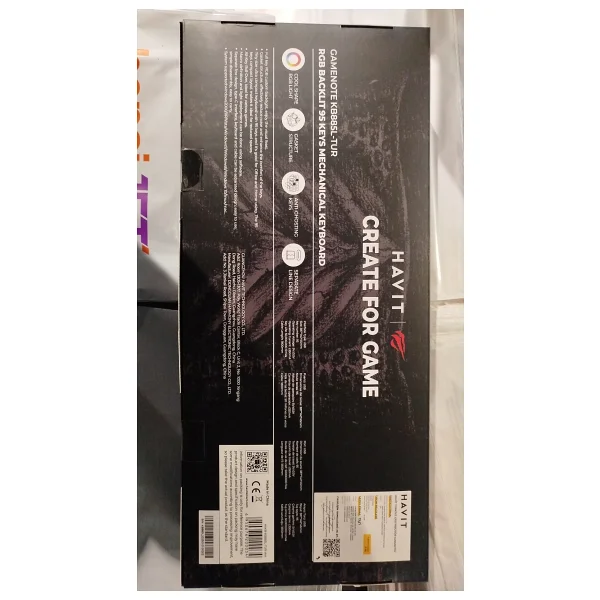 Havit Gamenote Kb885l Red Switch Mekanik Oyuncu Klavyesi - Görsel 7