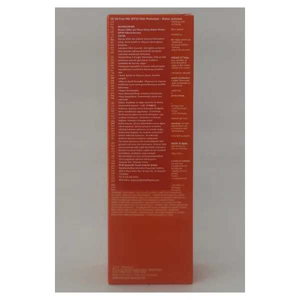Lancaster Sun Sensitive Oil Free Milk Güneş Sütü Spf 50 150 Ml - Görsel 9