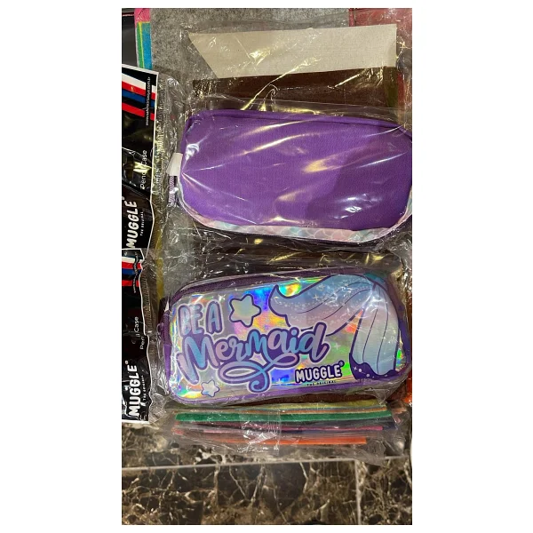 Muggle Mu-9027 Mermaid 2 Bölmeli Kalemlik - Görsel 3