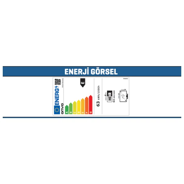 Onvo 55ovf5000aq Frameless 4K Ultra HD 55" 140 Ekran Uydu Alıcılı Google Smart QLED TV - Görsel 3