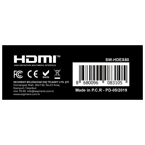 S-Link Swapp Sw-Hdex60 Hdmı Dönüştürücü - Görsel 7