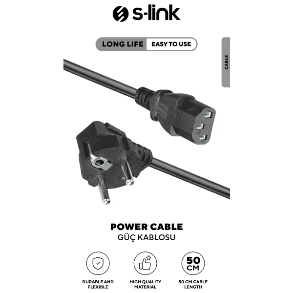 S-Link Slx-215 1.5 M Güç Kablosu - Görsel 6