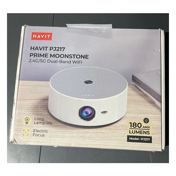 Havit Pj217 180 Lümen HD Wi-Fi Taşınabilir Mini Projeksiyon Cihazı - Görsel 8