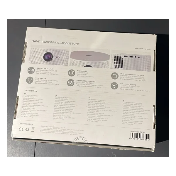 Havit Pj217 180 Lümen HD Wi-Fi Taşınabilir Mini Projeksiyon Cihazı - Görsel 9