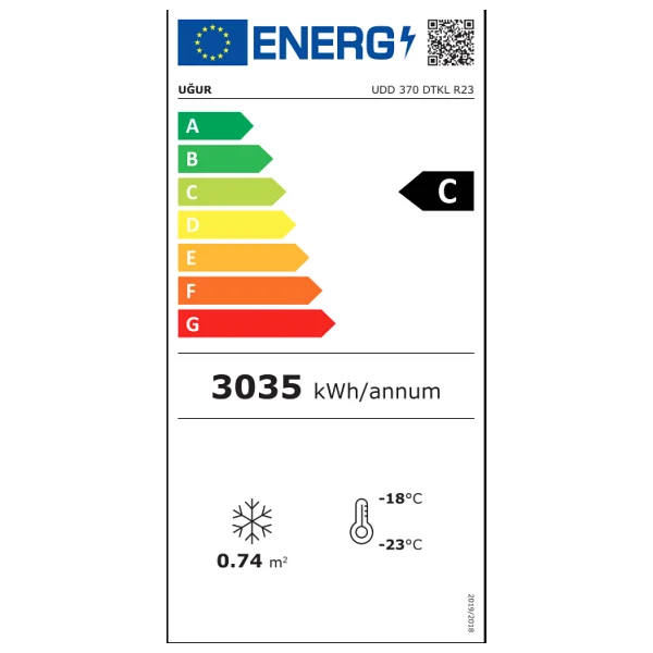 Uğur Udd 370 Dtkl Dikey Muhafaza Dolabı - Görsel 2