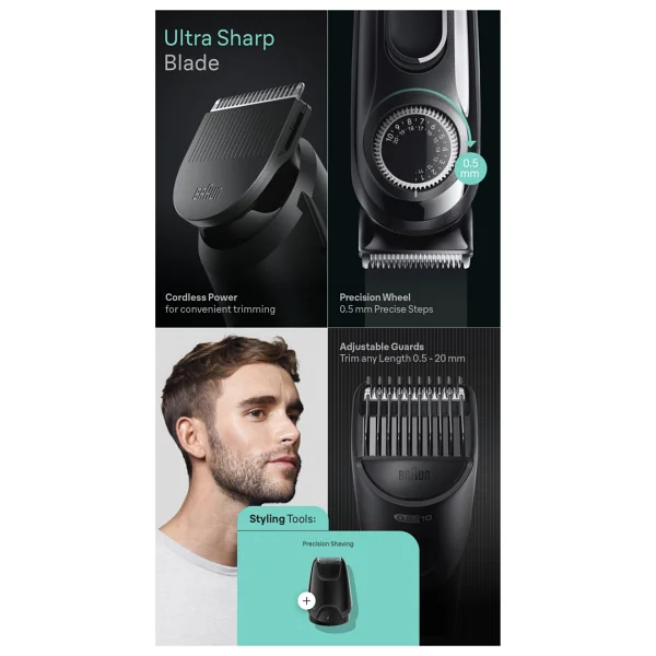 Braun Series 3 Bt3420 Sakal Ve Saç Kesme Makinesi - Görsel 9