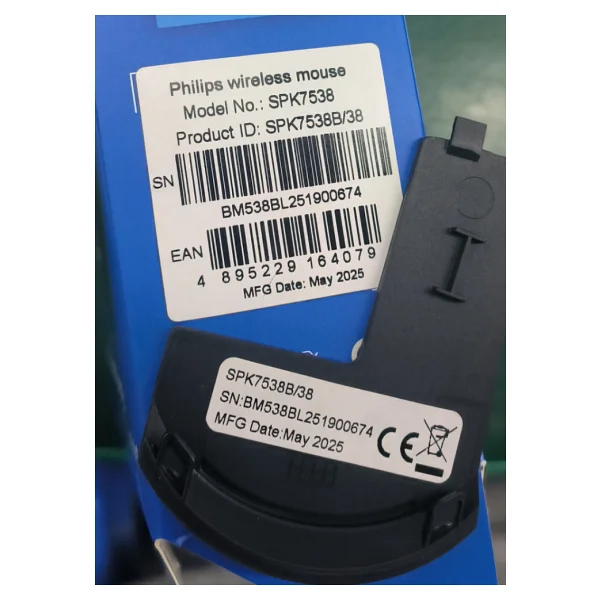 Philips Spk7538 Sessiz Optik Kablosuz Mouse - Görsel 8