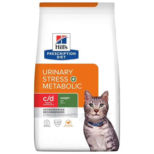 Hill's Prescription Diet C/D Multicare Stress + Metabolic 1.5 Kg Kedi Maması - Görsel 2