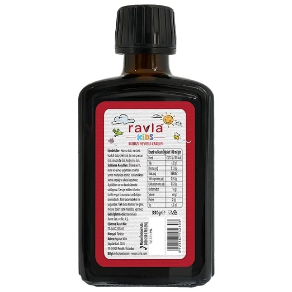 Ravla Kırmızı Meyveli Karışım - 330g - Görsel 6