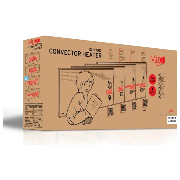 İvigo Epk4590h25b Hareket Sensörlü 2500 W Konvektör Isıtıcı - Görsel 9