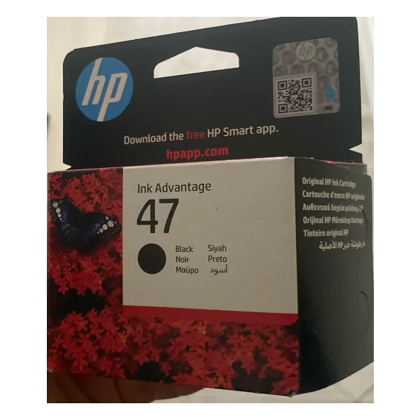 Hp 47 6zd61ae / 6zd21ae Siyah + Renkli 2'li Set Kartuş - Görsel 5