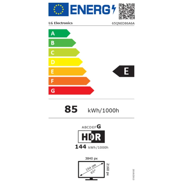 Lg 65qned86a6a 4K Ultra HD 65" 165 Ekran Uydu Alıcılı Webos Smart Qned Evo Mini LED TV - Görsel 9