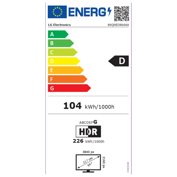 Lg 86qned86a6a 4K Ultra HD 86" 218 Ekran Uydu Alıcılı Webos Smart Qned Evo Mini LED TV - Görsel 7