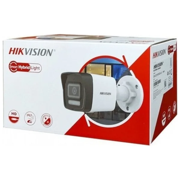 Hıkvısıon Ds-2cd1043g2-Lıuf 4mp 2.8mm 30mt Dahili Sesli Ip67 H265+ Ir Bullet Ip Kamera - Görsel 3