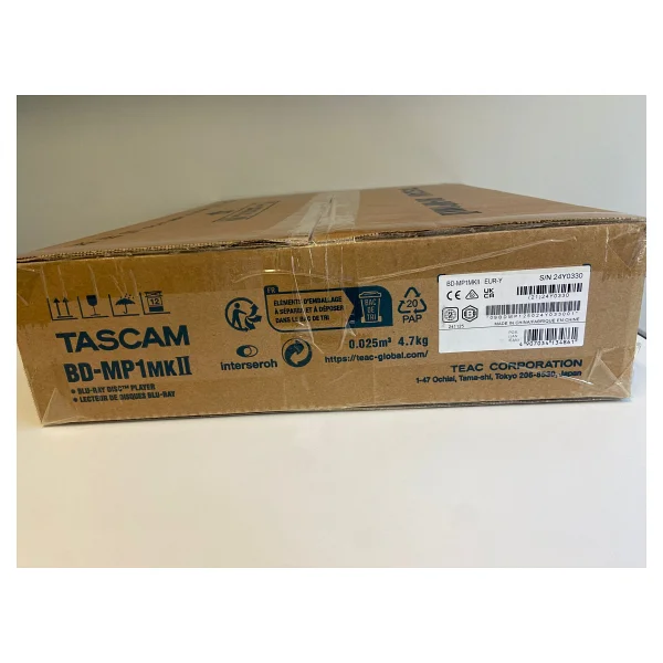 Tascam Bd-Mp1mkıı Profesyonel Blu-Ray Oynatıcı - Görsel 6