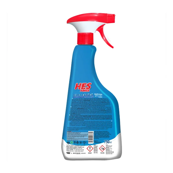 Hes Power Kireç Çözücü 750 Ml - Görsel 7