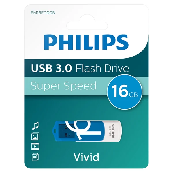 Philips Vivid 3.0 64GB USB Flash Bellek - Görsel 5