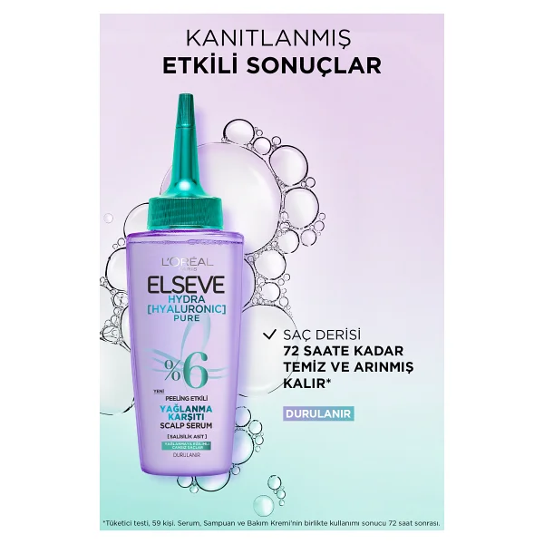 L'oreal Paris Elseve Hydra Pure Peeling Etkili Saç Derisi Serumu 102 Ml - Görsel 10