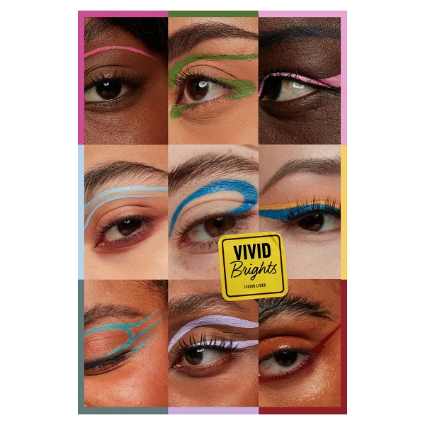 Nyx Professional Makeup Vivid Brights Matte 04 On Red Likit Eyeliner - Görsel 8