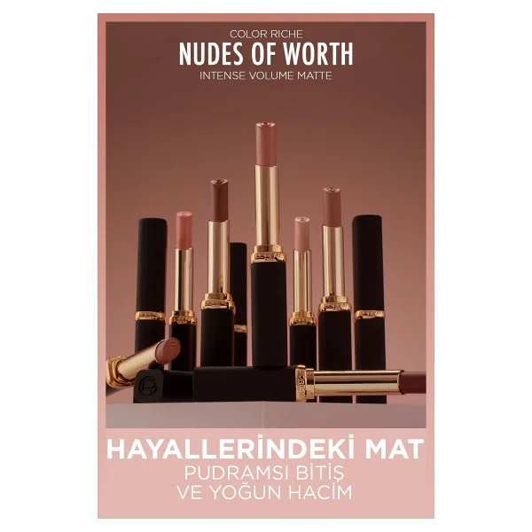 L'oreal Paris Color Riche Intense Volume Matte Stick Ruj - Görsel 9