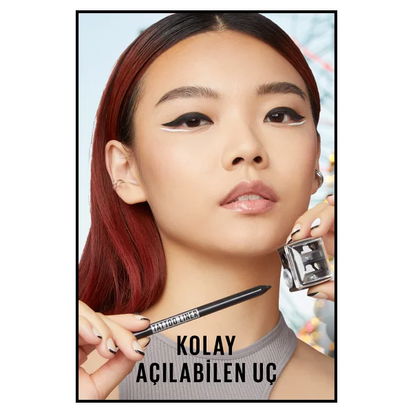 Maybelline New York Tattoo Liner Jel Göz Kalemi Ultra Pembe Yoğun Renk 36 Saat Kalıcı Suya Dayanıklı - Ultra Pink - Görsel 9