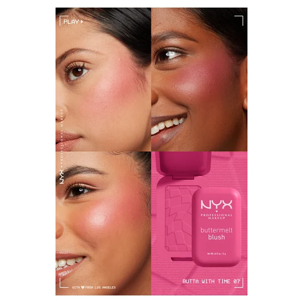 Nyx Professional Makeup Buttermelt 07 Butta With Time Krem Allık - Görsel 7
