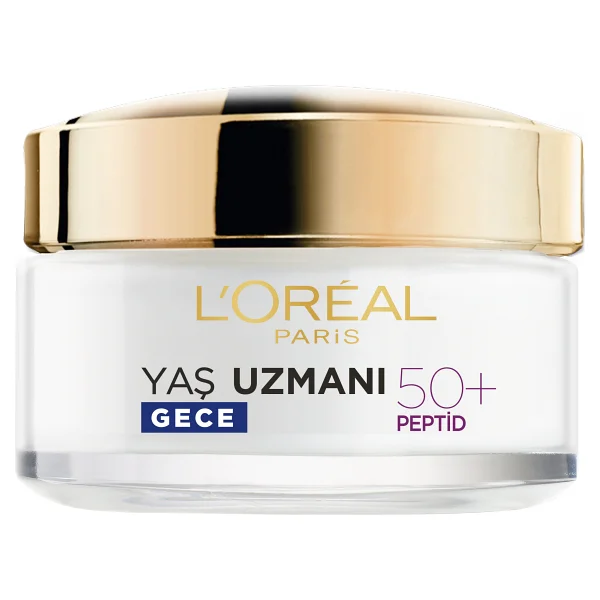 L'oreal Paris Yaş Uzmanı 55+ Peptitler Kırışıklık Karşıtı 50 Ml Gece Kremi - Görsel 7