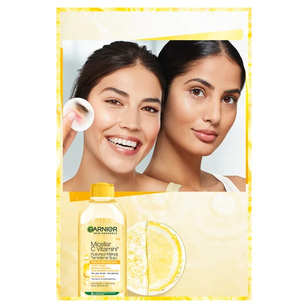 Garnier Micellar C Vitamini Kusursuz 400 Ml Makyaj Temizleme Suyu - Görsel 6