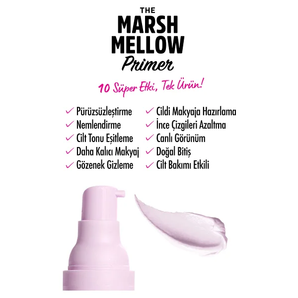 Nyx Professional Makeup Marshmellow Soothing Makyaj Bazı - Görsel 10
