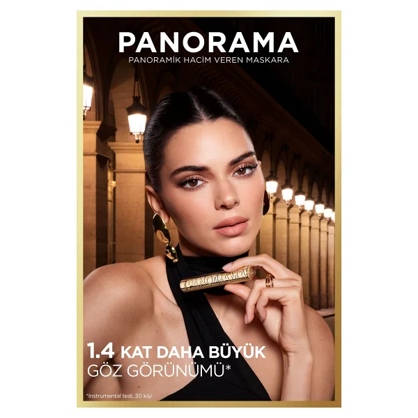 L'oreal Paris Panorama Hacim Veren Kahverengi Maskara - Görsel 10