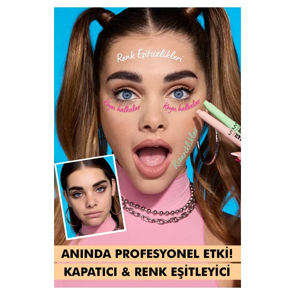 Nyx Professional Makeup Pro Fix Stick Kapatıcı 07 Soft Beige Kremsi Yapı İle Kolay Uygulama - Görsel 8