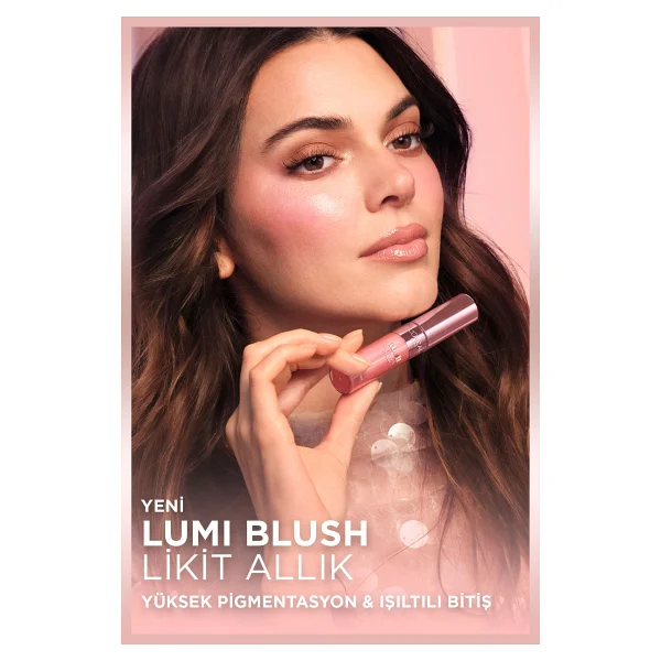 L'oreal Paris Lumi Işıltılı 630 True Rose Likit Allık - Görsel 6