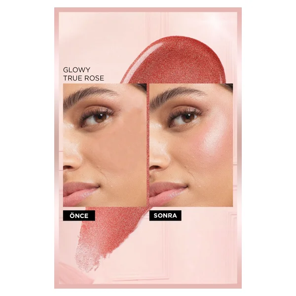 L'oreal Paris Lumi Işıltılı 630 True Rose Likit Allık - Görsel 7