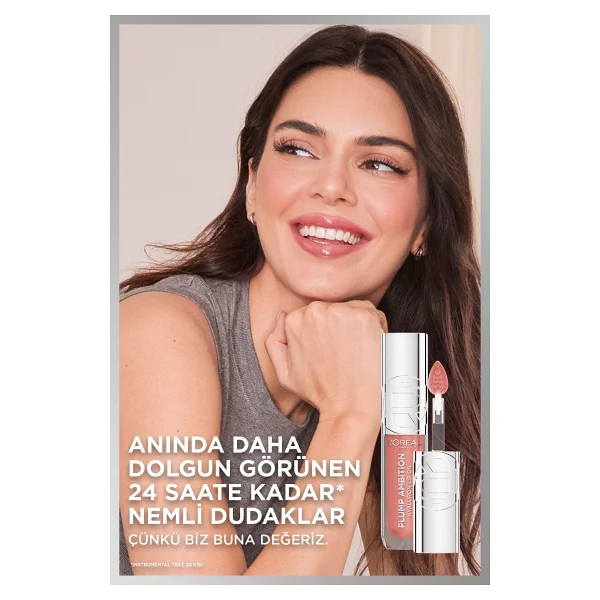 L'oreal Paris Plump Ambition Hyaluron Nemlendirici 601 Worth It Dudak Parlatıcısı - Görsel 7