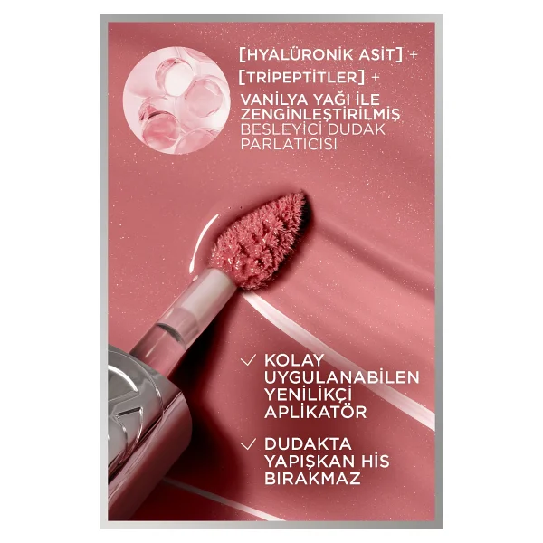 L'oreal Paris Plump Ambition Hyaluron Nemlendirici 601 Worth It Dudak Parlatıcısı - Görsel 8