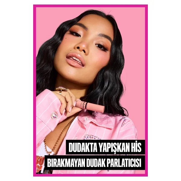 Nyx Makeup Butter Gloss Creme Brulee Dudak Parlatıcısı - Görsel 7