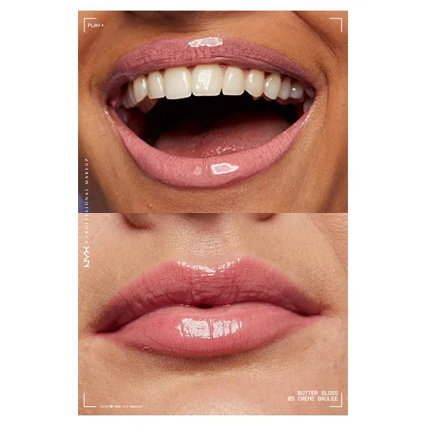 Nyx Makeup Butter Gloss Creme Brulee Dudak Parlatıcısı - Görsel 8