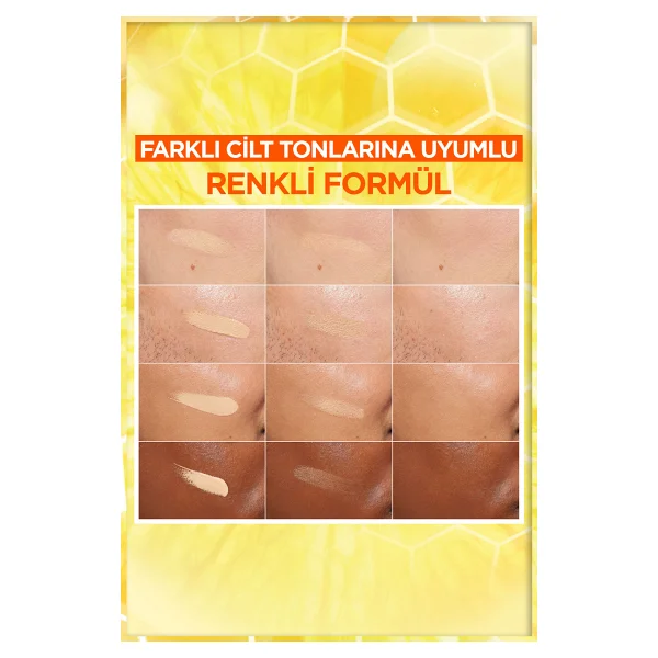 Garnier C Vitamini Işıltılı Doku 40 Ml 50 Faktör Renkli Güneş Kremi - Görsel 10