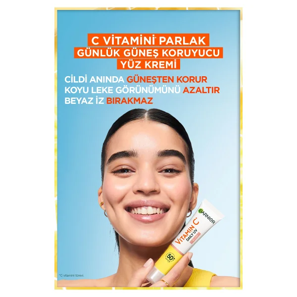 Garnier C Vitamini Görünmez Doku 40 Ml 50 Faktör Güneş Kremi - Görsel 9