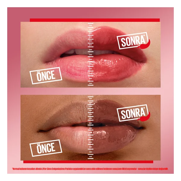 Maybelline Lifter Plump Dolgunlaştırıcı Dudak Parlatıcısı 03 Pink Sting - Görsel 10