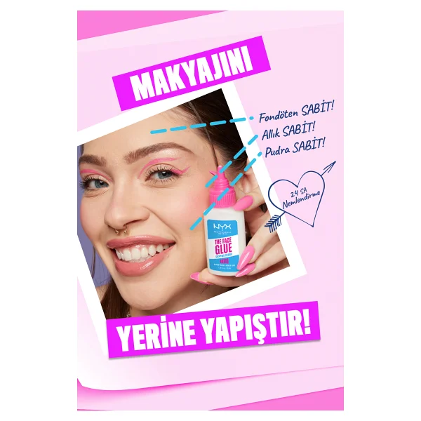Nyx Professional Makeup Face Glue Nemlendirici 35 Ml Makyaj Bazı - Görsel 10