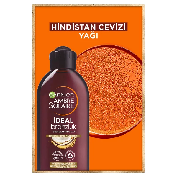 Garnier Ambre Solaire İdeal Bronzluk 200 Ml Bronzlaştırıcı Yağ - Görsel 5