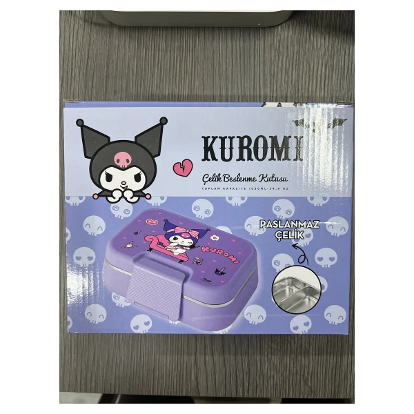 Wiggle Bento Kuromi 1030 Ml 2 Bölmeli Beslenme Kutusu - Görsel 7