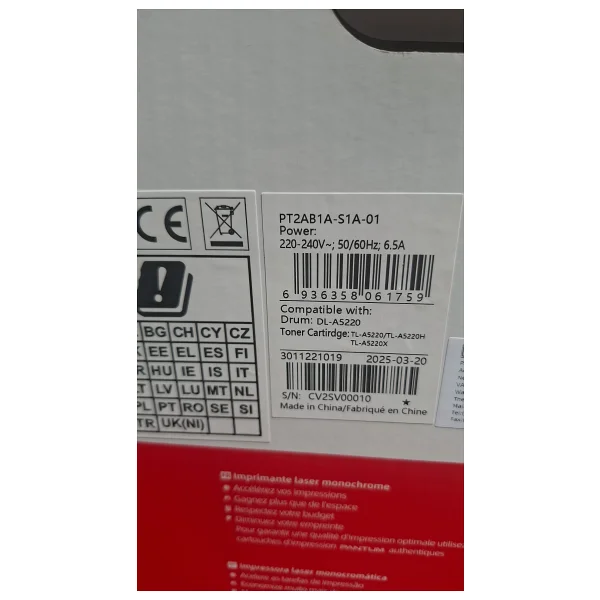 Pantum Bp5200dw Mono Lazer Yazıcı - Beyaz - Görsel 3