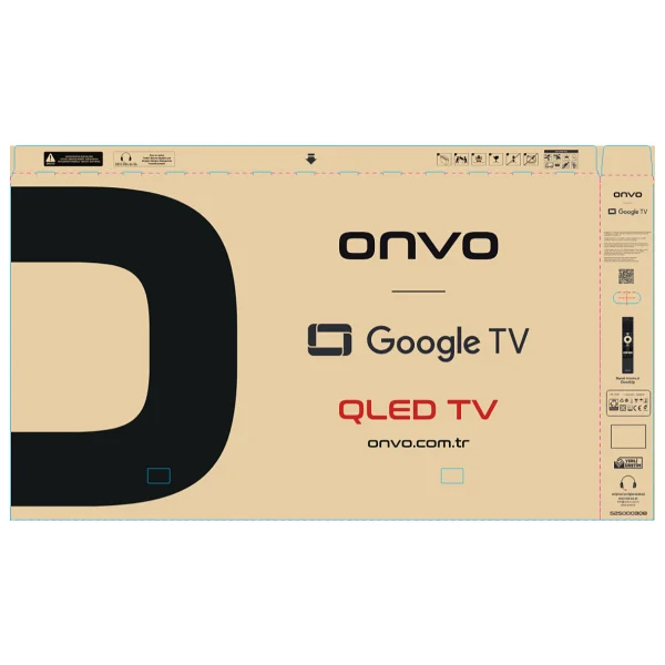 Onvo 65ovf9250uq 4K Ultra HD 65" 165 Ekran Uydu Alıcılı Google Smart QLED TV - Görsel 10