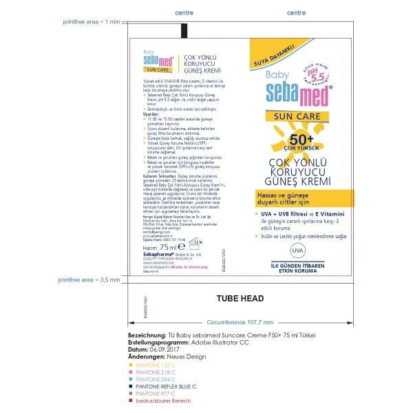 Sebamed Sun Care Çok Yönlü Koruyucu 75 Ml 50 Faktör Bebek Güneş Kremi - Görsel 6