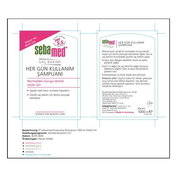 Sebamed Her Gün Kullanım 1000 Ml Şampuan - Görsel 10